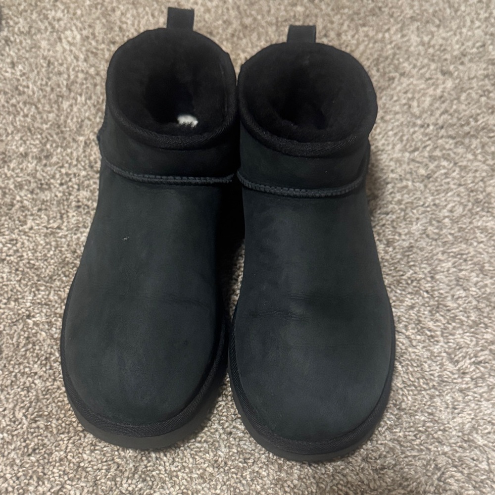 UGG Black Classic ultra mini